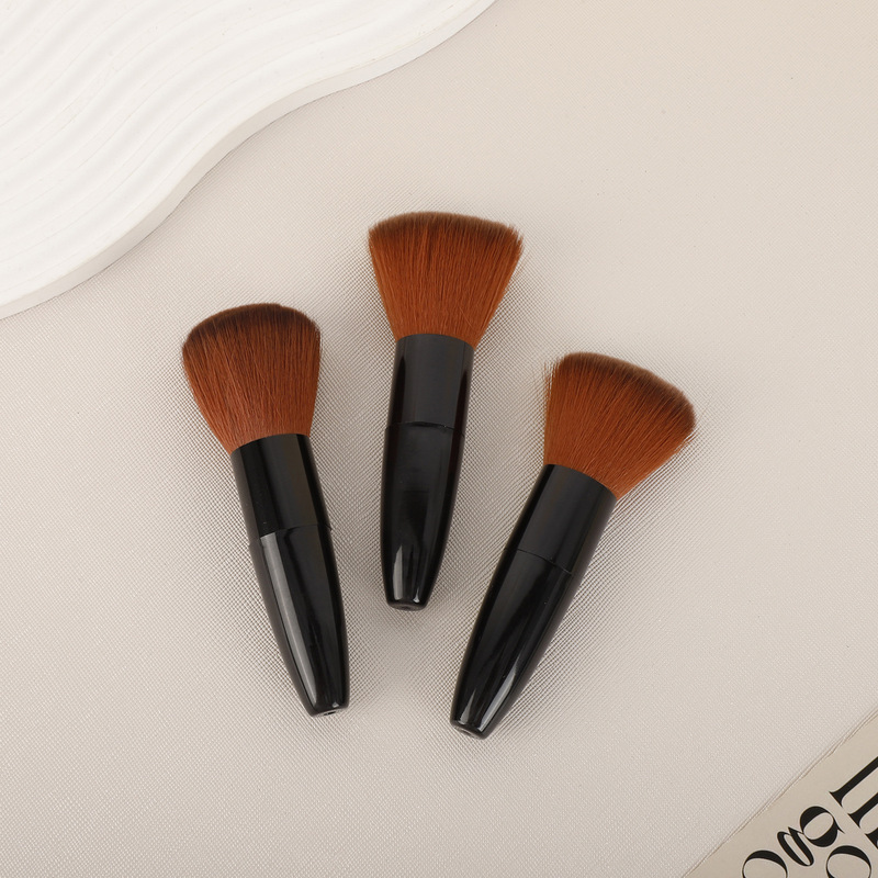 In-Stock Bullet-Shaped Brushes: Blush Brush, Highlighter Brush, Hair Cleaning Brush, Dust Brush, Nail Brush, Beauty Tools