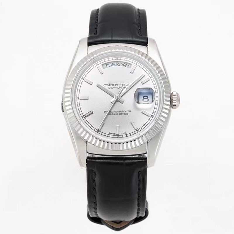 공장 직접 판매 라오가 로그 듀얼 캘린더 DD 시계 완전 자동 기계식 시계 하이 엔드 C 공장 녹색 물 유령 시계