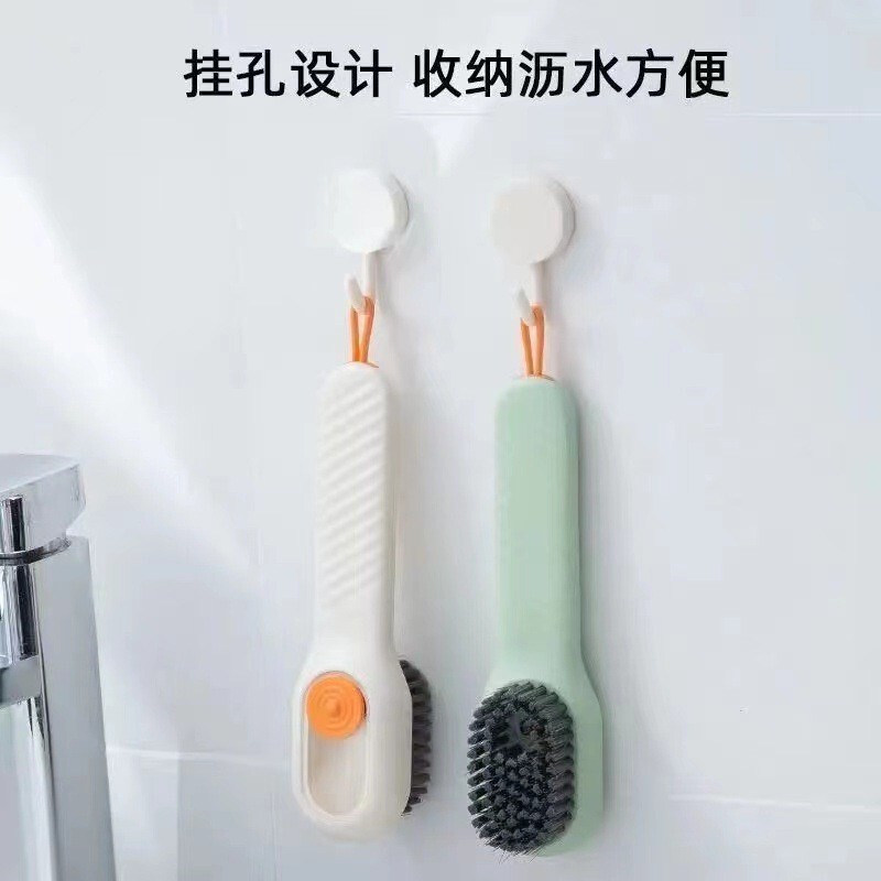 液体を加える靴ブラシ、二役多機能靴ブラシ、プロ仕様の靴洗い、柔らかい毛で靴を傷めない、家庭用洗濯ブラシ、万能ブラシ|undefined