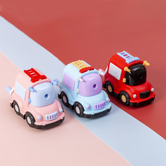 卡通小汽車卷筆刀學生文具獎品自動進鉛手搖削筆器兒童鉛筆刀批發