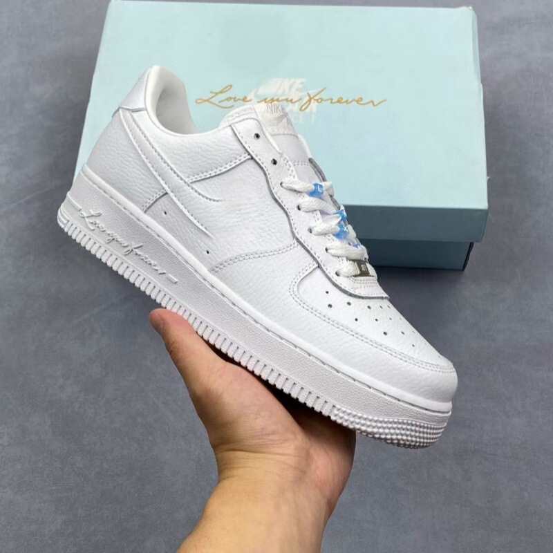 Putian Air Force One Men's Shoes Darkenocta Collaboration Men's Sneakers Unisex Versatile Casual Height-Increasing Cushioning
