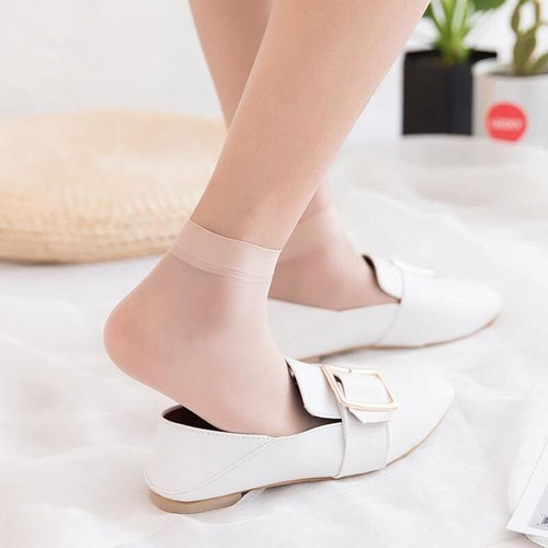 Women's cotton-soled short stockings spring and summer facial mask steel stockings wear-resistant sweat-absorbent non-slip invisible socks velvet socks wholesale