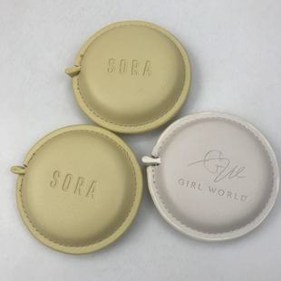 Pu Mini Tape Measure with Custom Logo 1.5m Automatic Retractable Body Measuring Tape, Compact Appearance, Fitness Waist Measuring Tape
