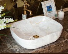 陶瓷台上盆洗手盆家用方形欧式艺术盆浴室卫生间洗脸池北欧小尺寸
