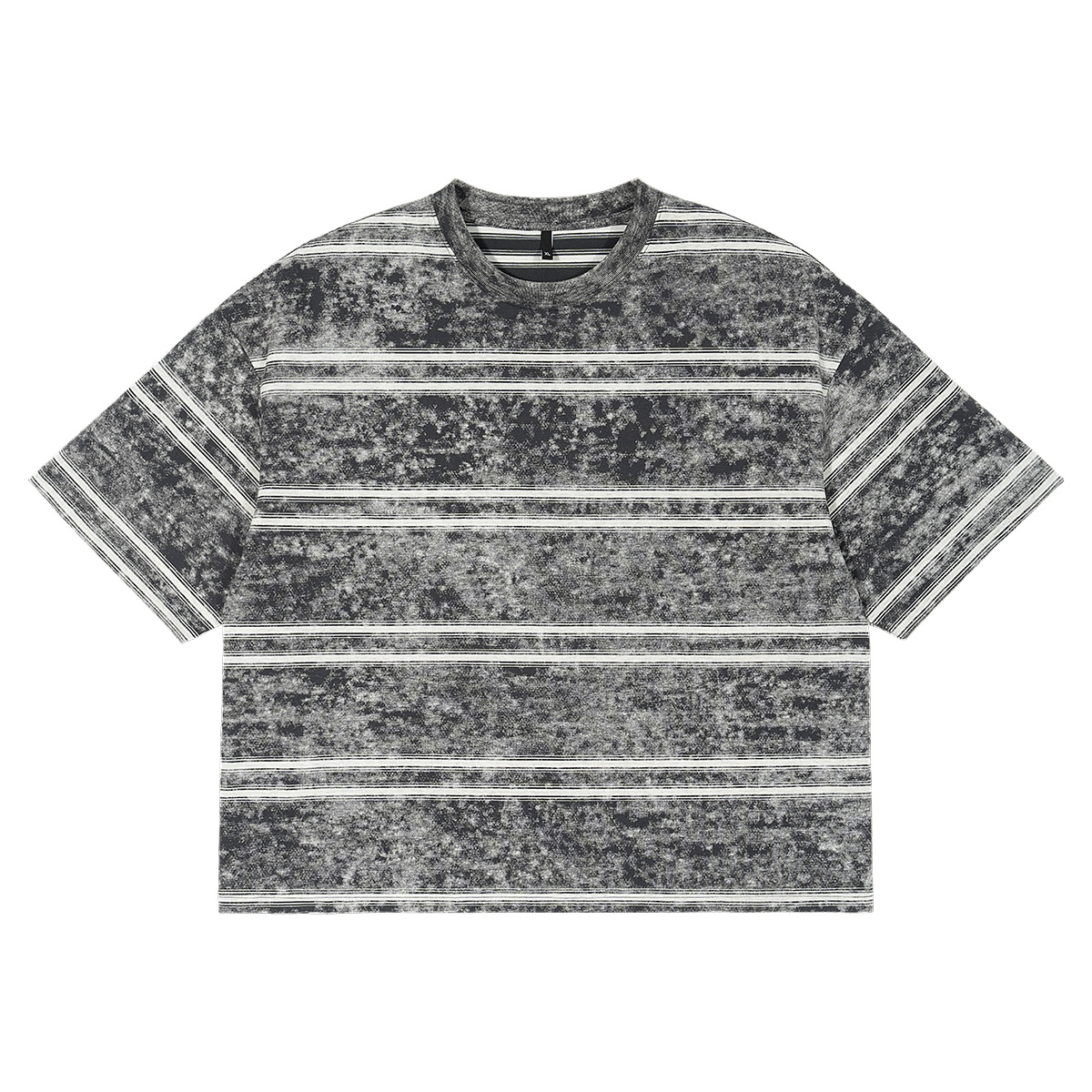 ETAI ropa de hombre de verano camiseta de hombre de manga corta marca de tendencia nueva línea retro de alta calidad versión suelta de la camiseta lavable con agua