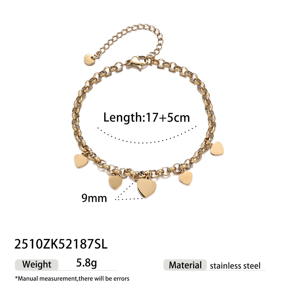 Collar de acero inoxidable para mujeres no se desvanece amor incrustado collar de zircon ligero lujo nicho ventas calientes transfronterizas image 8