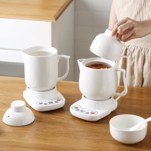 110V Volt overseas US, Japan and South Korea plus regulation multi-function health Cup electric stew Cup automatic ceramic small porridge stew Cup