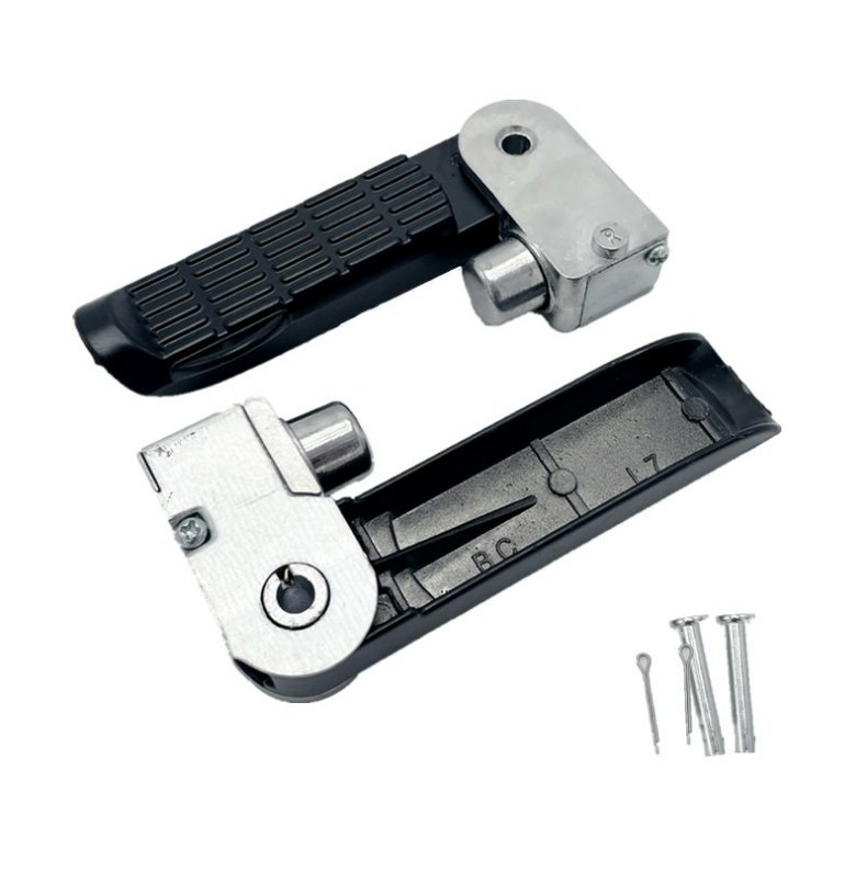 Electric Scooter Folding Aluminum Alloy Footrest for Aima Yadi Little Turtle King Scooter Rear Foot Pedal