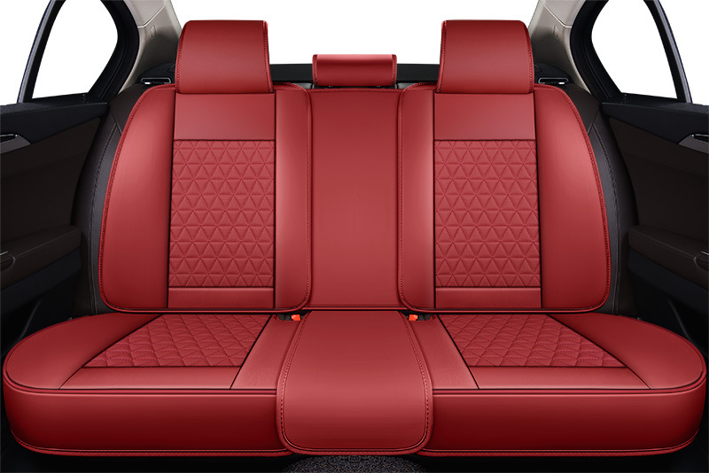 Four-Season Universal Car Seat Covers for Five-Seater Cars, Luxury Seat Covers, Breathable Linen Car Seat Cushions, Decorative Pads