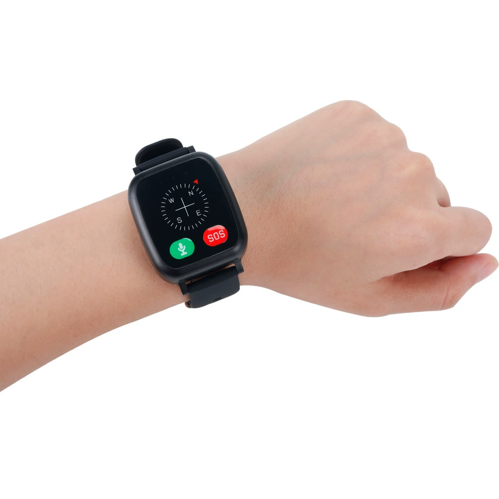4G новый G52 пожилой GPS-позиционирование наручные часы браслет для измерения температуры тела