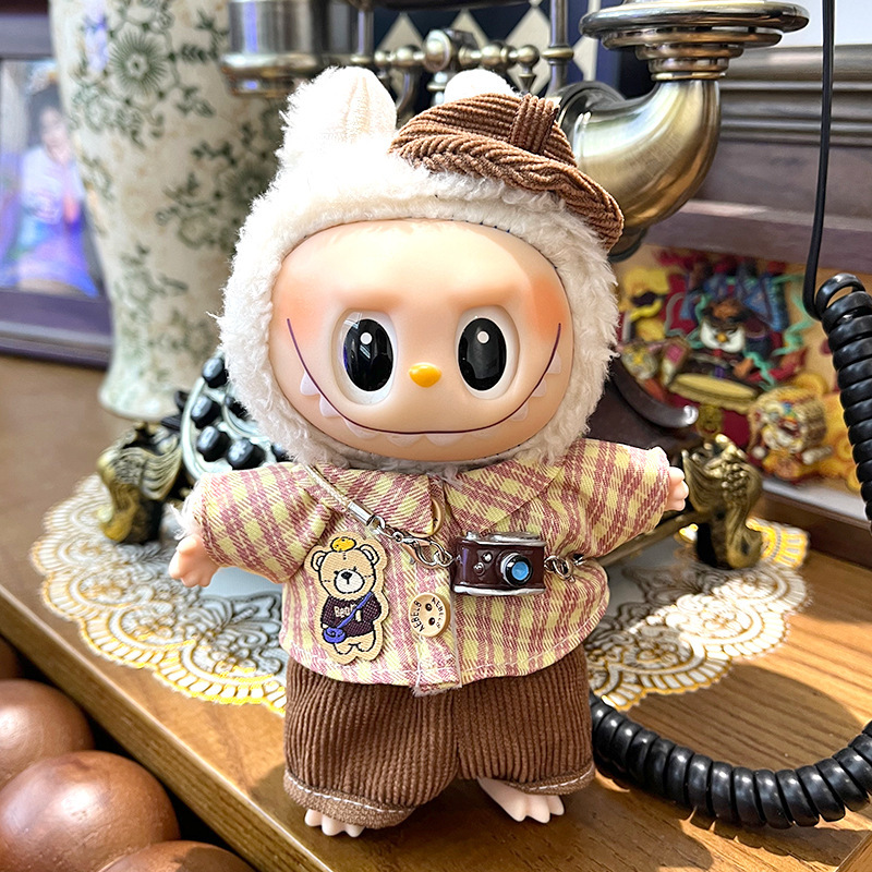 ソースメーカー 17cm ラブブ ラブブベビー服 第一世代 第二世代 第三世代 カジュアルスーツ 人形服 交換用|undefined