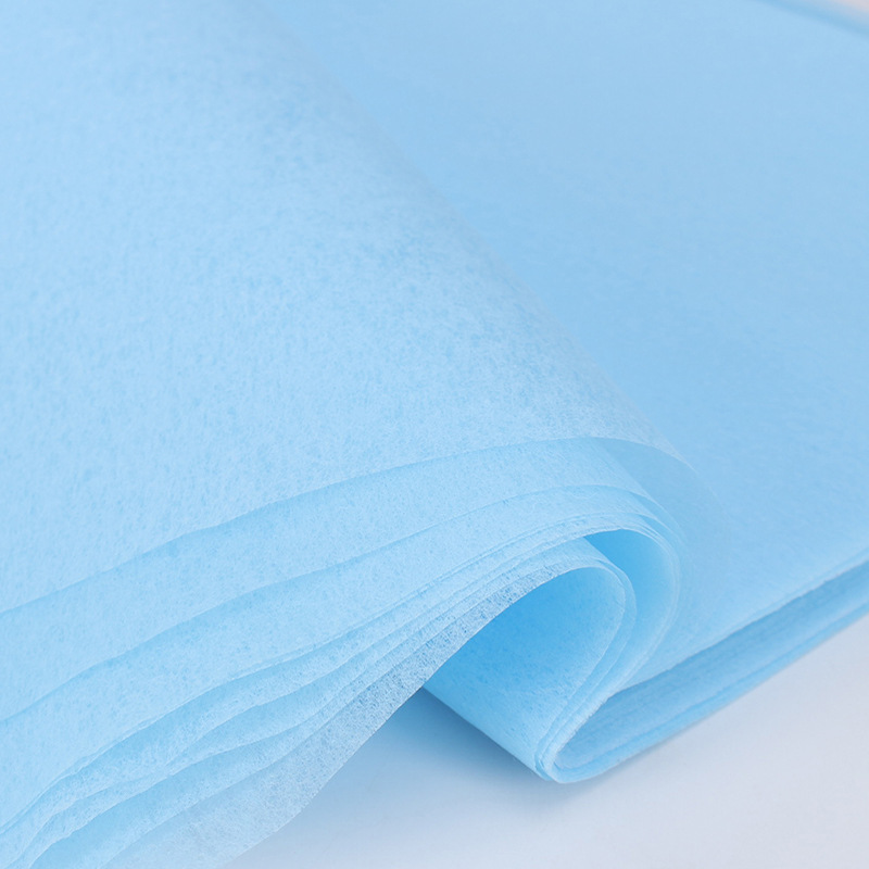 하늘색 [두꺼운 티슈 페이퍼 38 장]; 50*50CM/시트