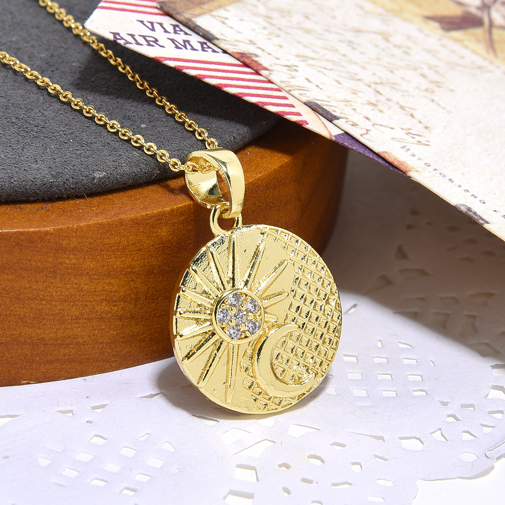 Holiday, Daily Occasion Copper Simple Style Classic Style Inlay Heart Shape Zircon Pendant Necklace