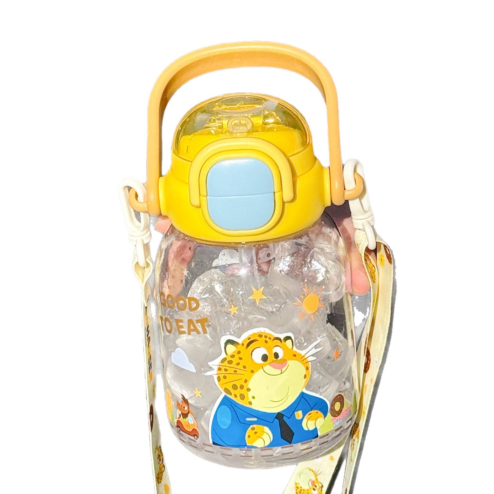 Taza de agua para niños de Mad Animal City, taza especial para estudiantes de primaria, jardín de infantes, taza de bebida doble para bebés