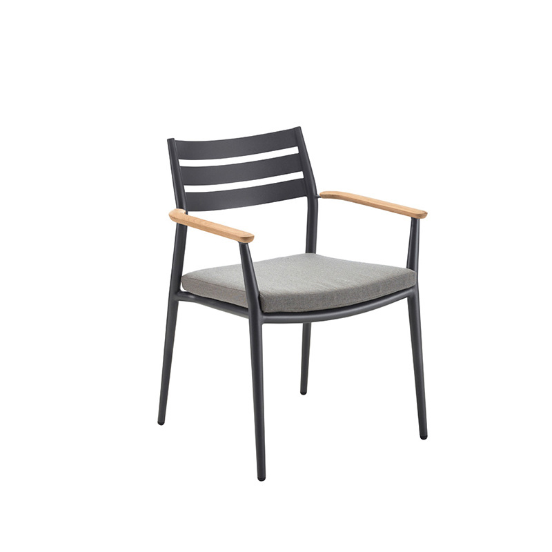 Balcón al aire libre silla de caña ocio patio villa mesa de caña silla jardín al aire libre mesa de té conjunto de muebles combinados