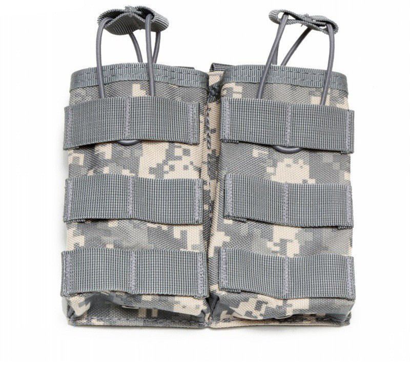Bolsa Táctica Multifuncional para Entusiastas Militares, Bolsa de Cintura Molle, Bolsa Doble para Cargadores, Bolsa para Cargadores de Balas Realistas para CS