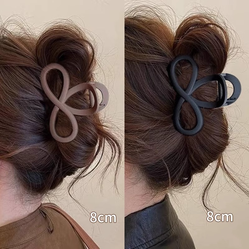 Clips de cabello de alta calidad para mujeres 2025, nuevo cabello de gama alta pequeño tamaño medio clip de agarre medio clip de cabello clip de tiburón tocado