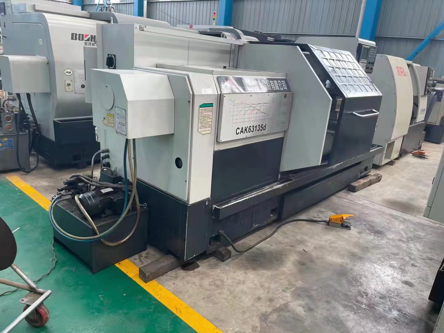 转让二手沈阳CAK63135数控卧式车床二手沈阳数控车床