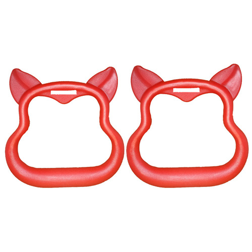 Gym Ring Pull-up Bar for Kids, Cartoon Style Ring Exercise Bar, Children's Gym Equipment, Parallel Bar Accessory