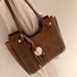 时尚同款  三折叠托特大包包女士春夏高级质感通勤手提包单肩包