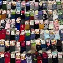 批发男女库存袜子地摊袜夜市赶交流会混款中筒男女袜跑量款棉袜