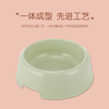 Three pieces of pet plastic dog bowl mini single bowl of pet utensils 3 color mixed wholesale 0023