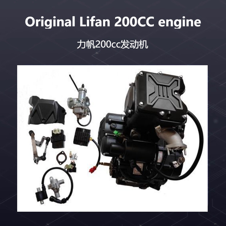 Lifan NRF200 4-stroke engine Lifan NRF200 4-Stroke Engine