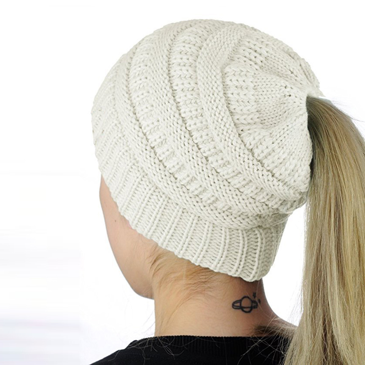 Solid Color Casual Knitted Hat Wholesale Wholesale Nihaojewelry display picture 13