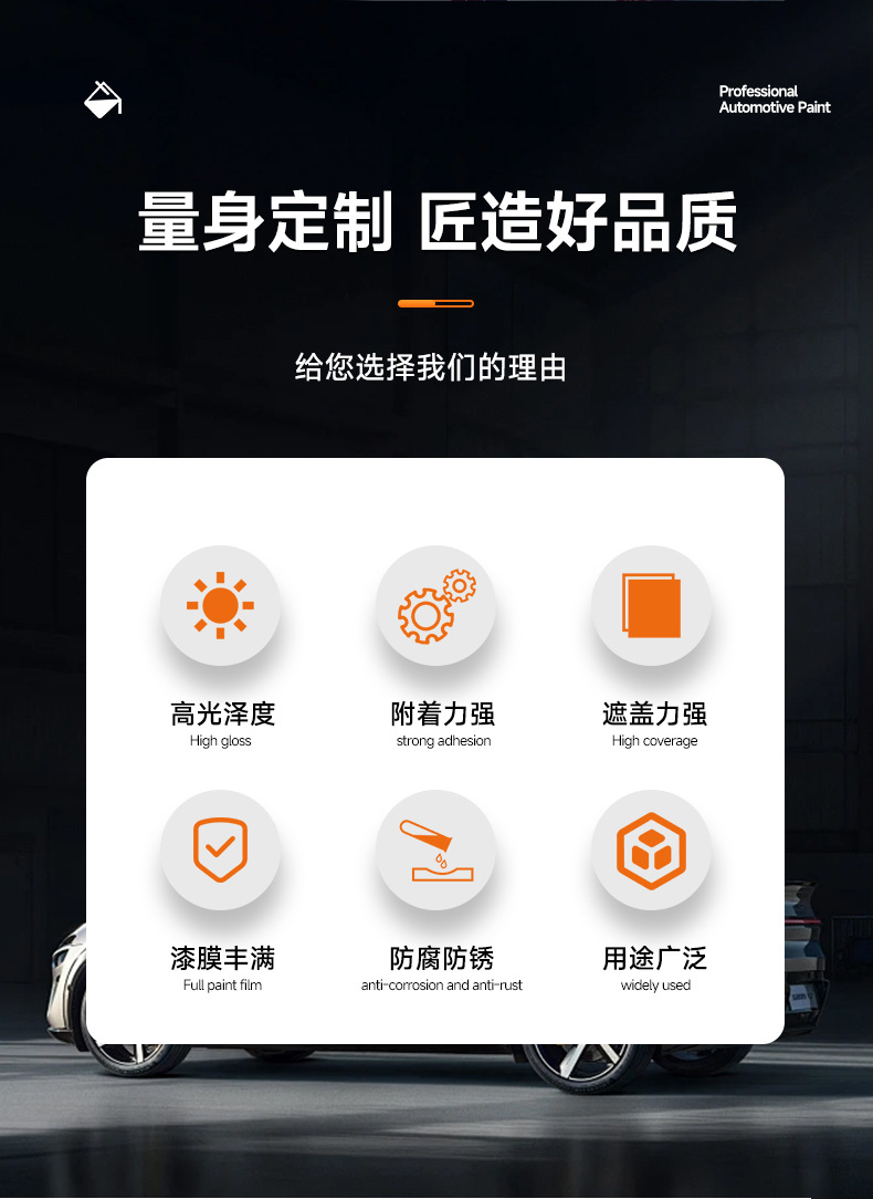 Suitable for Peugeot and Citroen Car Paint, Acrylic Anti-Rust Car Paint, Bottled Car Refurbishment and Repair Finished Paint