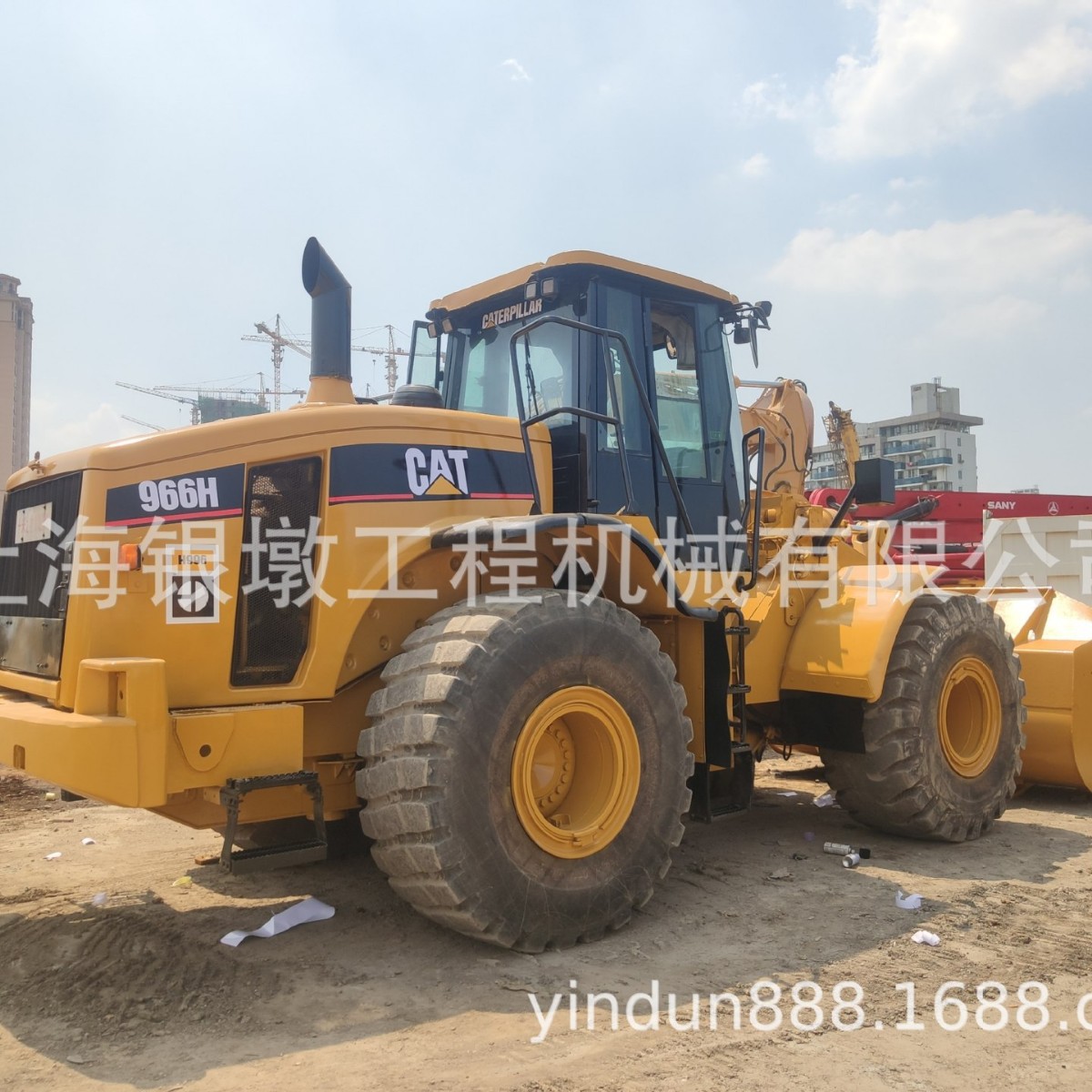 现货 In stock出口二手卡特 966H 轮胎式装载机 5吨装载机出口