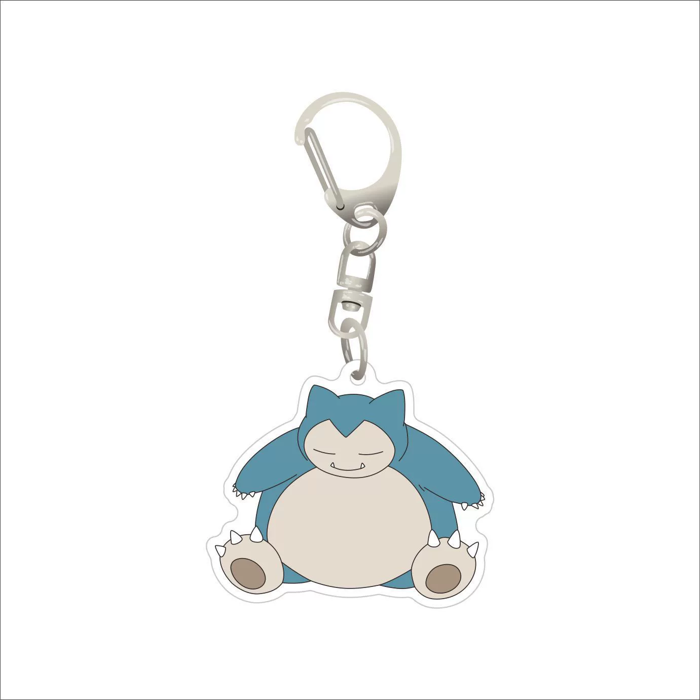 Acrylic keychain, pendant, badge, brooch