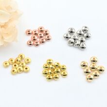 14K金保色金diy饰品配件 隔片垫片车轮飞碟片手工饰品串珠材料