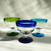 Middle Cup Proto Glass Ice Cream Cup Vintage Curtic Cup Salad Bowl Dessert Retro Ice Cream Bowl