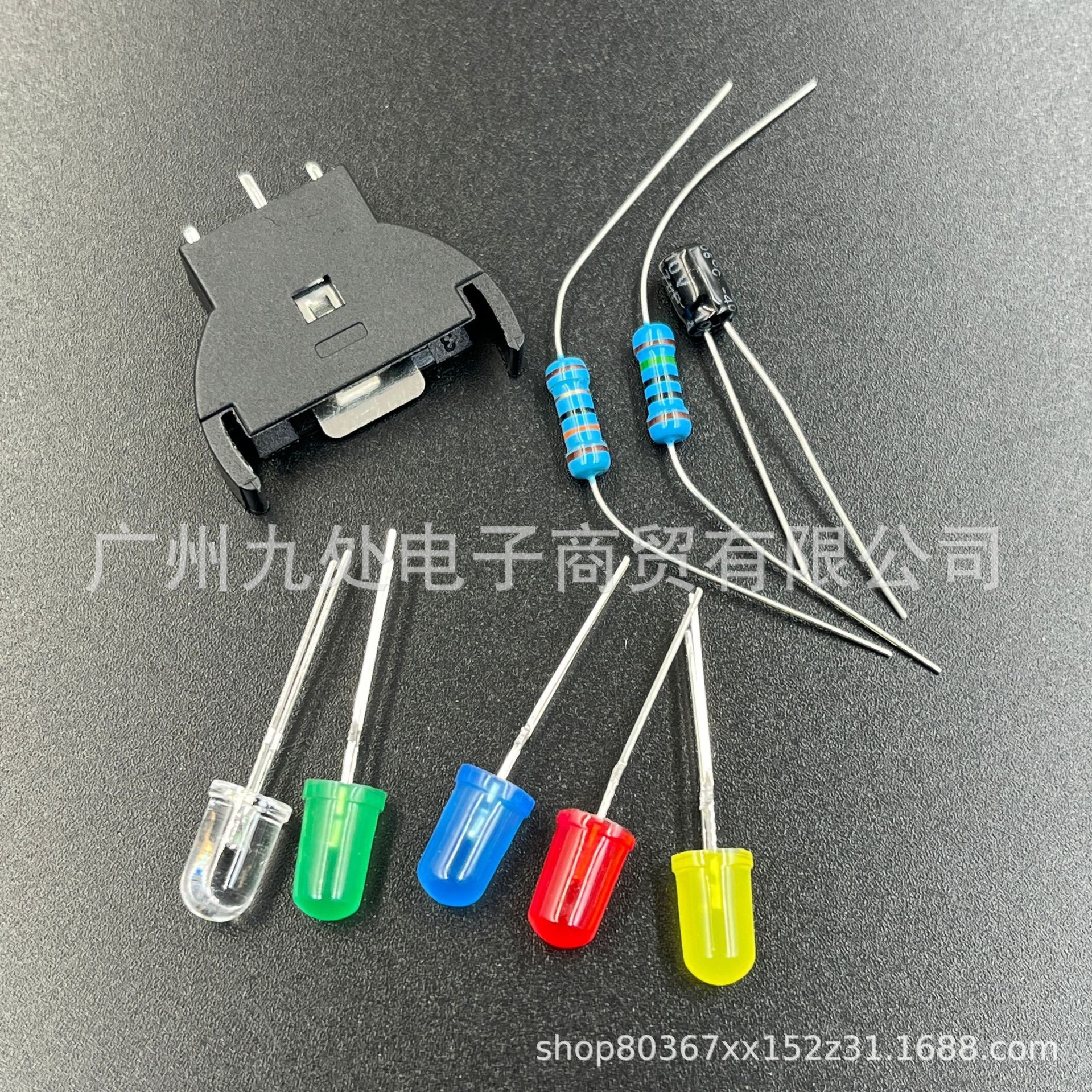 Suitable for Dc Host Battery Holder Dc Battery Holder Led Light Set