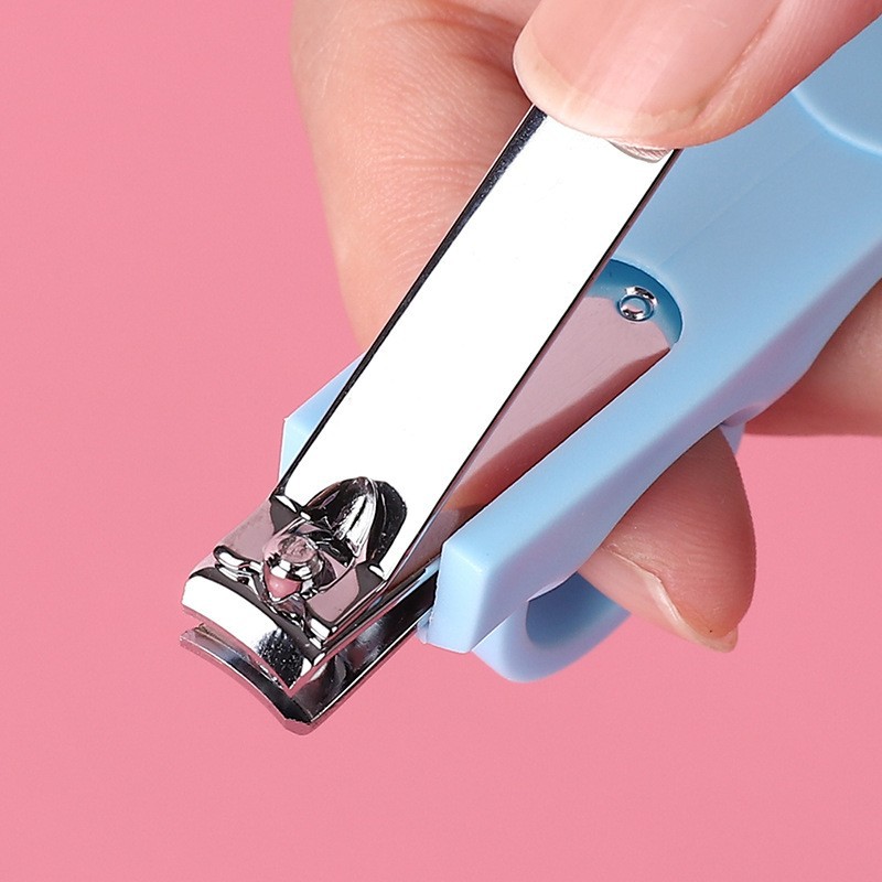 Cortadora de uñas para bebés, cortadora de uñas para bebés, enfermería de seguridad para recién nacidos, cortadora de uñas de prevención de pellizco, conjunto de seis piezas