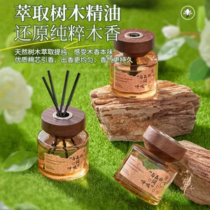Car Air Freshener 2026 New Model Wooden Agarwood Sandalwood Long-Lasting Fragrance High-Grade Car Perfume for Interior Use