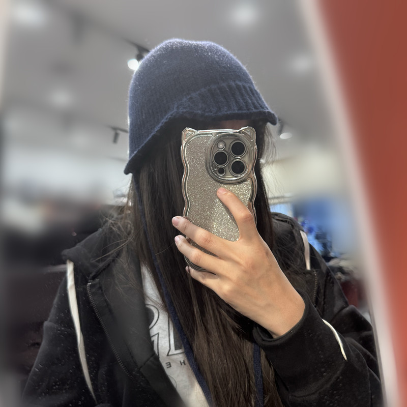 秋冬款小众短遮护耳毛线帽子女保暖显瘦个性系绳针织帽雷锋帽网红|undefined