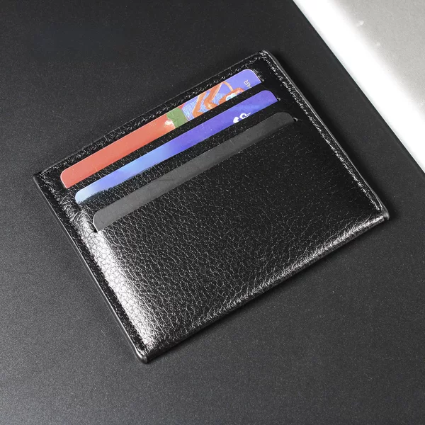 Manufacturer's New Ultra-Thin Mini Card Holder with Multiple Card Slots, Id Holder, Men's and Women's Coin Purse, Pu Leather Simple Card Holder in Stock