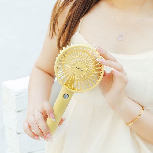 USB Mini Fan Household Silent Electric Fan Portable Rechargeable Dorm Desk Fan Mini Handheld Fan