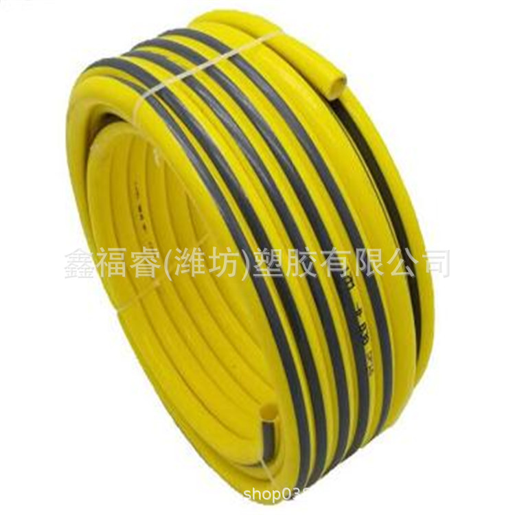 潍坊厂家供应PVC钩编软管 绿色花园水管 排水管pvc给水管