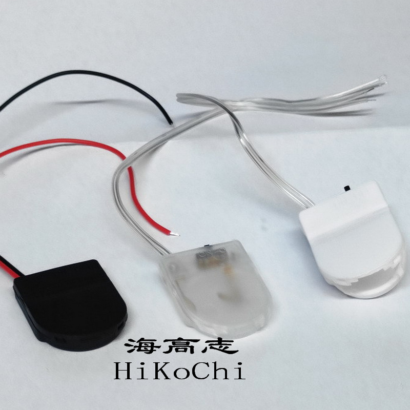 CR2032 1节电池盒 电池扣 带开关 玩具闪灯