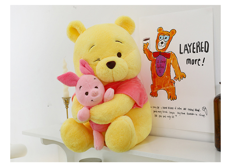Plush Winnie the Pooh Doll for Sleeping, Pillow, Bed Companion, Stuffed Winnie the Pooh Doll
