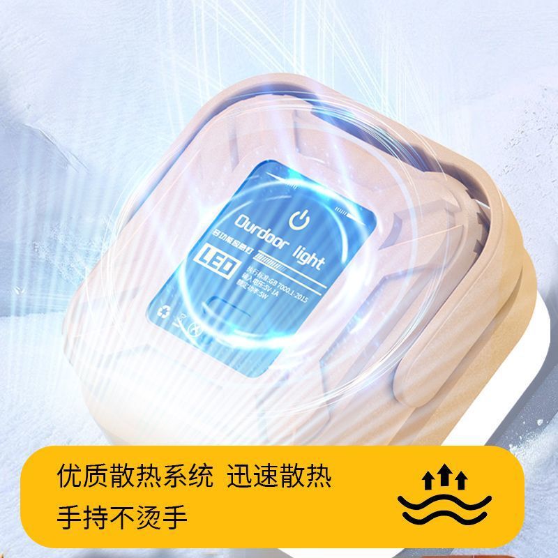 露营灯超长续航超亮户外挂钩野营氛围营地灯应急充电照明灯帐篷灯|undefined