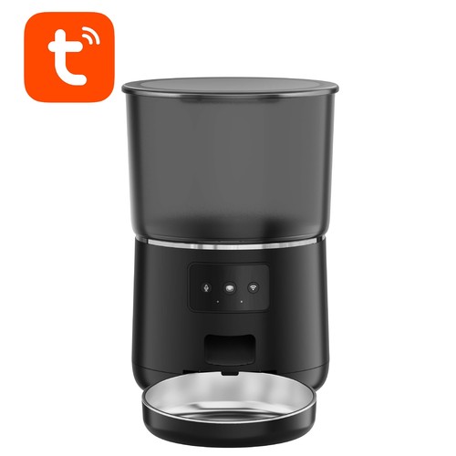 New pet automatic feeder smart APP timing and quantitative 4L grain storage bucket WIFI cat and dog feeding machine manufacturer