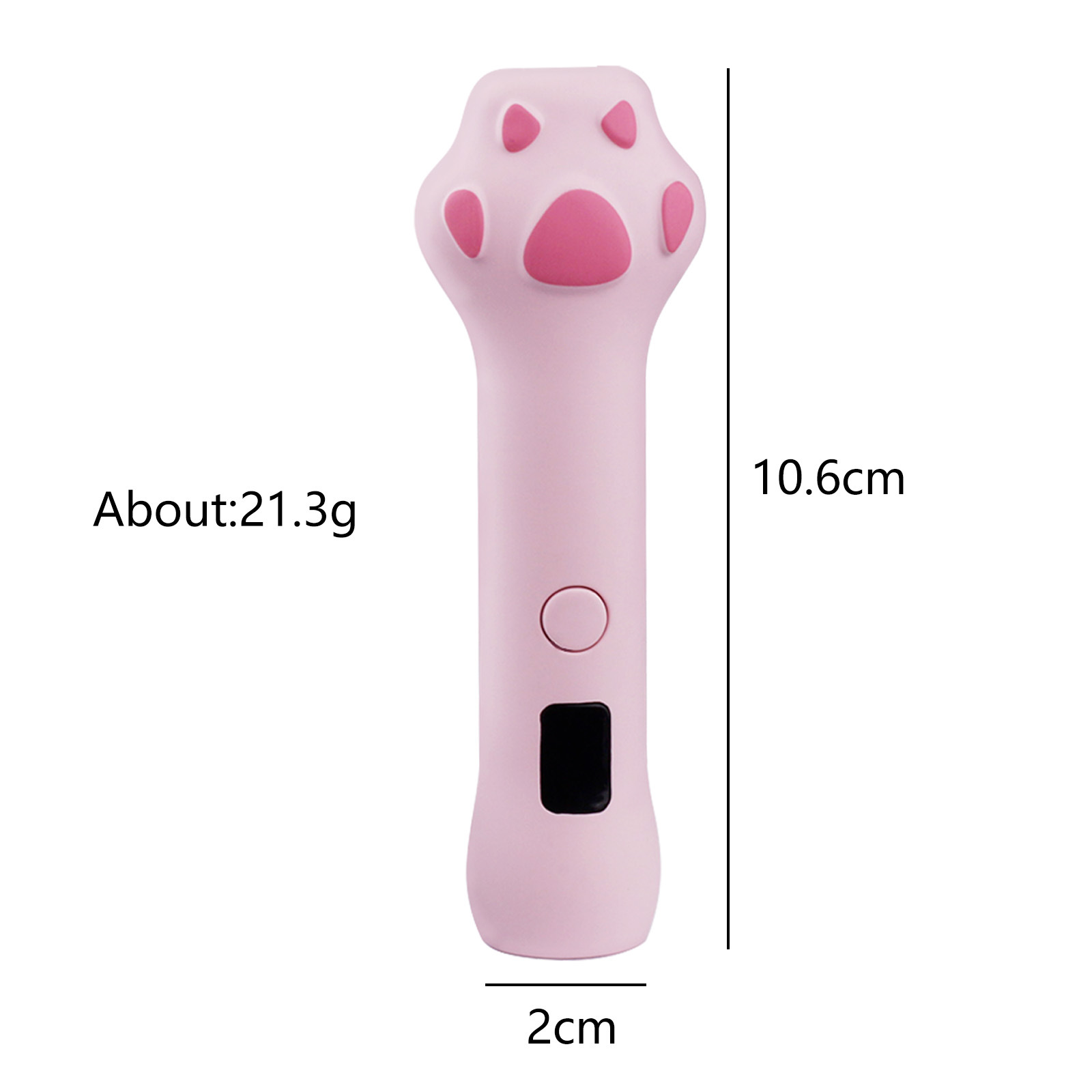 Lámpara de uñas de garra de gato de mano, pequeña lámpara de fototerapia portátil, mini lámpara de fototerapia, lámpara de uñas, lámpara de fototerapia de uñas