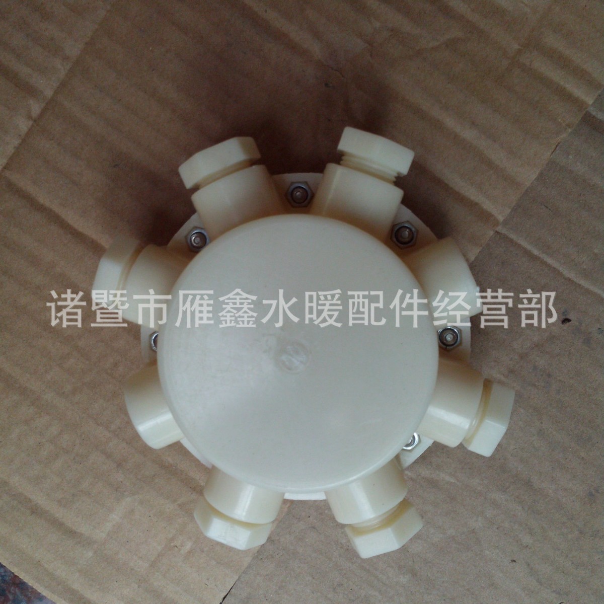 6路水下接线盒 6孔防水盒6通 喷泉LED水下灯专用接线盒