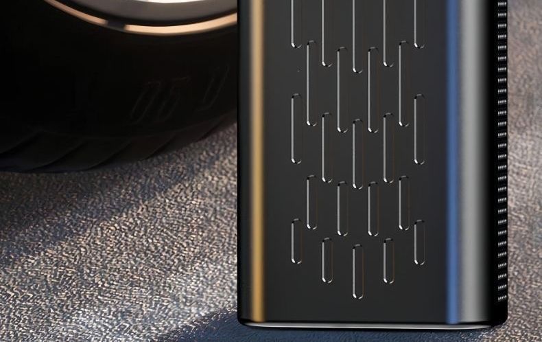 Rechargeable electric car air pump, fully automatic air pump, high-power portable car air pump