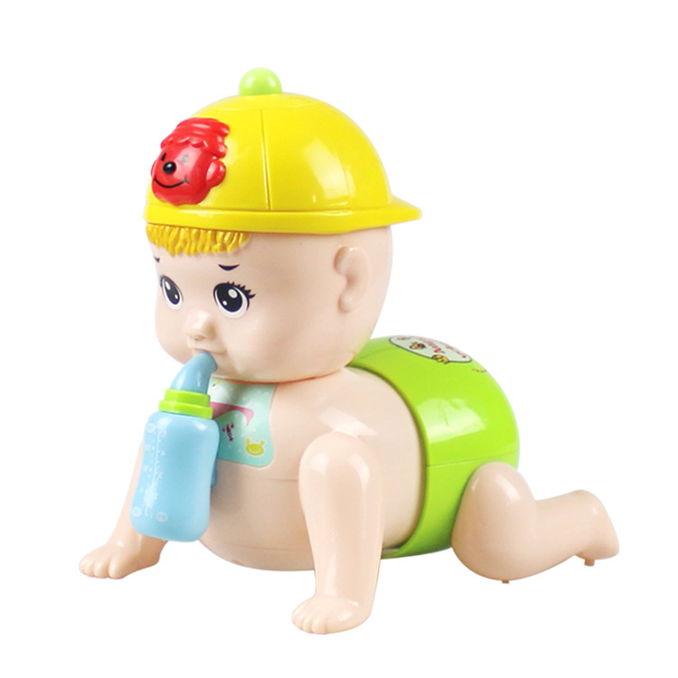 Bebé puede trepar bebé aprender a trepar muñeca guía artefacto eléctrico trepar juguetes para niños de 1 año trepar 9