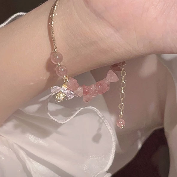 Butterfly Pattern Women's Gender Plating Design Sweet Butterfly Alloy Wholesale Bracelets
