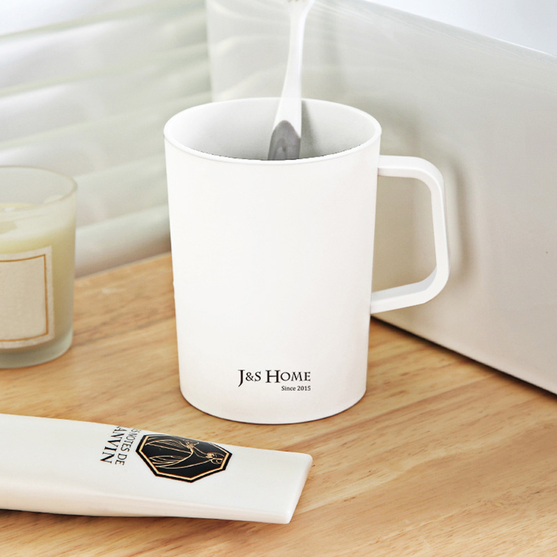 Enjuague bucal taza simple hogar plástico baño suministros color sólido pareja cepillo de dientes taza de lavado taza traje cepillo de dientes taza